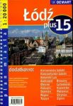 Łódź plus 15 plan miasta
