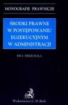 Środki prawne w postępowaniu egzekucyjnym w administracji