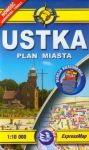 Ustka plan miasta 1:10 000