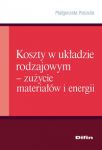 Koszty w układzie rodzajowym - zużycie materiałów i energii