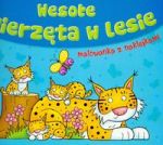 Wesołe zwierzęta w lesie