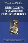 Błędy i oszustwa w dokumentach finansowo-księgowych