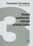 Psychologia rozwoju t.11 nr 3 rok 2006