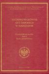 Archiwum Główne Akt Dawnych w Warszawie Przewodnik po zasobie t III