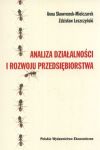 Analiza działaności i rozwoju przedsiębiorstwa