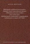 Bibliografia publikacji pracowników Zakładu Nauk Pomoczniczych Historii i Bibliotekoznawstwa UMCS or