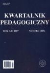 Kwartalnik pedagogiczny nr 3 2007