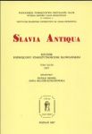 Slavia Antiqua tom 48/2007