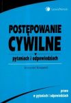 Postępowanie cywilne w pytaniach i odpowiedziach