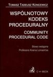 Wspólnotowy kodeks proceduralny Community Procedural Code