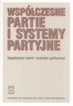 Współczesne partie i systemy partyjne