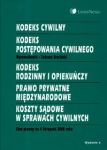 Kodeks cywilny Kodeks postępowania cywilnego Kodeks rodzinny i opiekuńczy prawo prywatne międzynarod