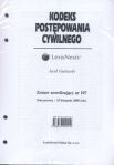 Kodeks Postępowania Cywilnego Zestaw nowelizujący nr 107