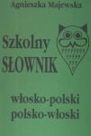 Szkolny słownik włosko-polski polsko-włoski