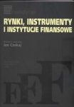 Rynki instrumenty i instytucje finansowe