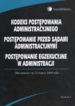 Kodeks postępowania administracyjnego, Postępowanie przed sadami administracyjnymi, Postępowanie egz