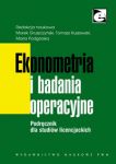 Ekonometria i badania operacyjne. Podręcznik dla studiów licencjackich