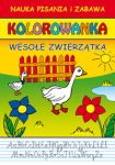 Wesołe zwierzątka Nauka pisania i zabawa Kolorowanka