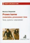 Prawo karne materialne procesowe i inne