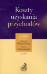 Koszty uzyskania przychodów 2009