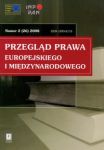 Przegląd prawa europejskiego i międzynarodowego 2(65) 2008