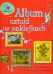 Album sztuki w naklejkach