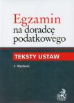 Egzamin na doradcę podatkowego Teksty ustaw