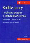 Kodeks pracy i wybrane przepisy z zakresu prawa pracy