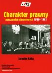 Charakter prawny porozumień sierpniowych 1980-1981