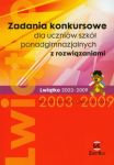 Zadania konkursowe dla uczniów szkół ponadgimnazjalnych z rozwiązaniami Lwiątko 2003-2009 Polsko-Ukr