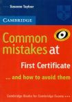 Cambridge common mistakes at first certificate