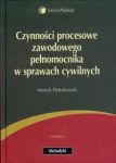 Czynności procesowe zawodowego pełnomocnika w sprawach cywilnych