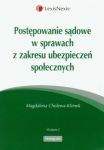 Postępowanie sądowe w sprawach z zakresu ubezpieczeń społecznych