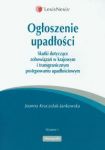 Ogłoszenie upadłości