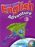 English Adventure 3 Podręcznik i zeszyt ćwiczeń + 2 CD i DVD