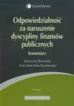 Odpowiedzialność za naruszenie dyscypliny finansów publicznych