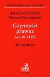 Czynności prawne Art. 56-81 KC