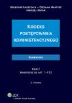 Kodeks postępowania administracyjnego Komentarz t.1/2