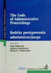 Kodeks postępowania administracyjnego The Code of Administrative Proceedings