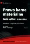 Prawo karne materialne Część ogólna i szczególna