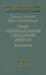 Ustawa o dochodzeniu roszczeń w postępowaniu grupowym komentarz