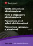 Kodeks postępowania administracyjnego Prawo o ustroju sądów administracyjnych Postępowanie przed sąd