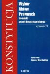 Konstytucja Wybór aktów prawnych do nauki prawa konstytucyjnego