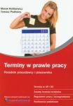 Terminy w prawie pracy