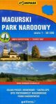 Magurski Park Narodowy mapa turystyczna