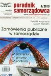 Poradnik samorządowca 3/2010 Zamówienia publiczne w samorządzie