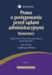 Prawo o postępowaniu przed sądami administracyjnymi Komentarz