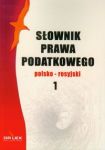 Słownik prawa podatkowego polsko-rosyjski 1