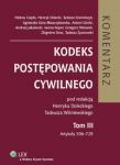 Kodeks postępowania cywilnego Komentarz t.3