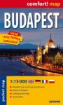 Budapest pocket map 1:15 000